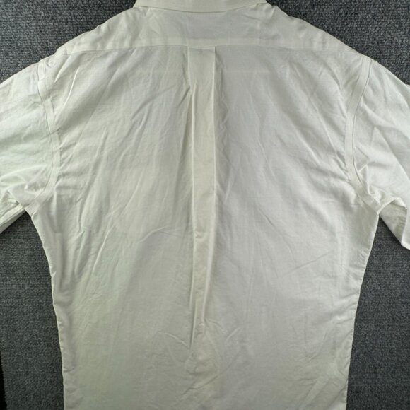 Brooks Brothers Men Non Iron Button Up Shirt Long Sleeve Ivory Madison 16 33 - Picture 12 of 15